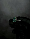 Load image into Gallery viewer, Liz Custom - 4.5 Carat Teal Radiant Cut