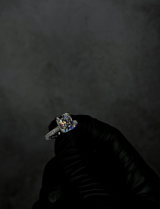 Kassandra Custom - 4 Carat Radiant