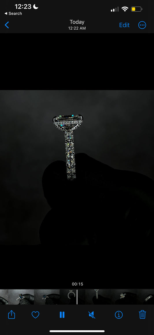 Gabby Custom - 8 Carat Radiant Cut