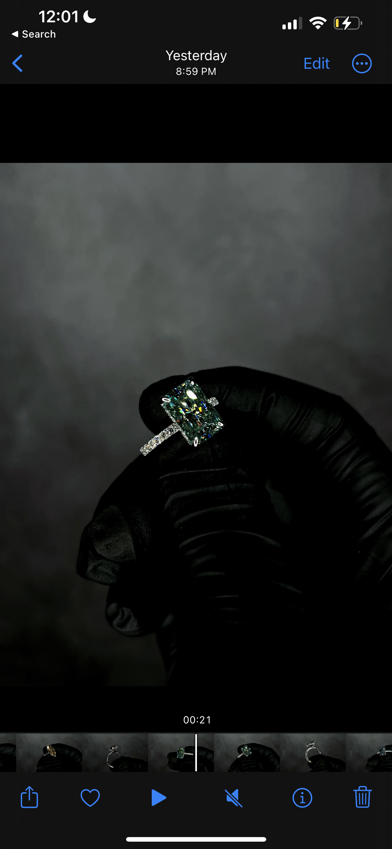 Liz Custom - 4.5 Carat Teal Radiant Cut